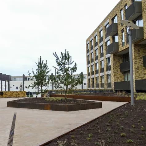 Murs de soutènement 200 droit Acier corten