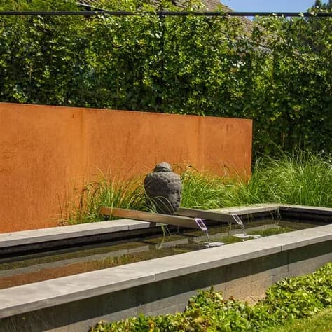 Murs Acier corten