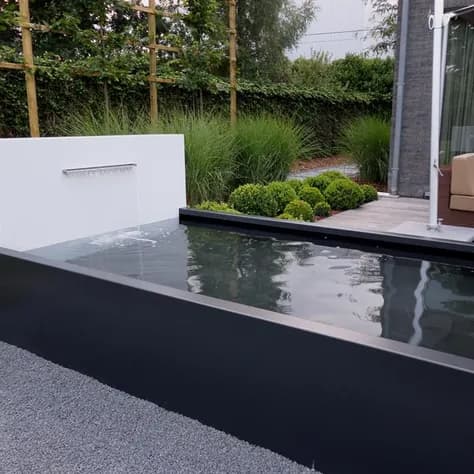 parois de bassin fixe Aluminium