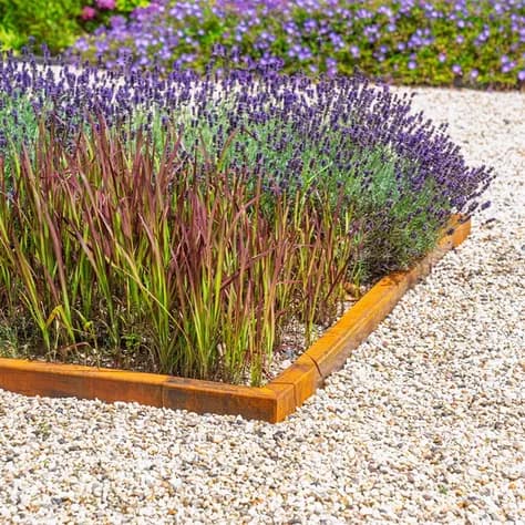 Profilés de recouvrement angle Acier corten