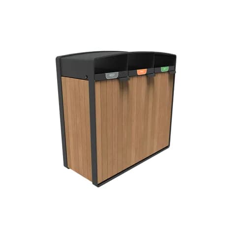 STORR avec décoration en bois Acier enduit