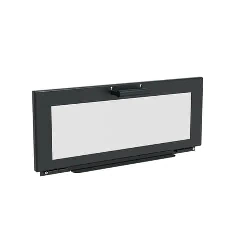 Porte pour cheminée à l'extérieur Acier enduit