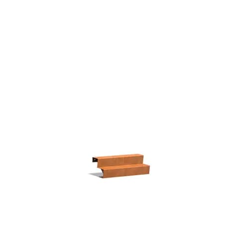 Escaliers Acier corten