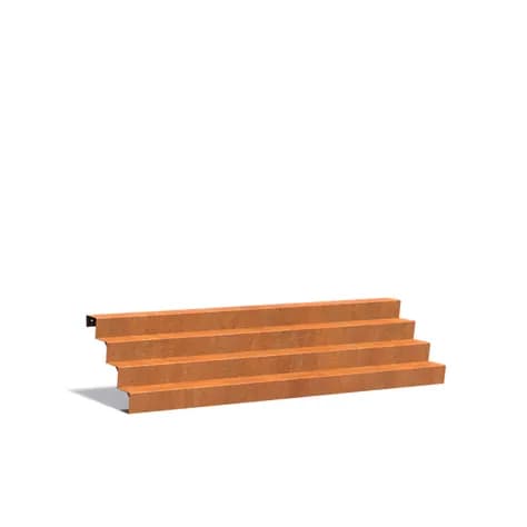 Escaliers Acier corten