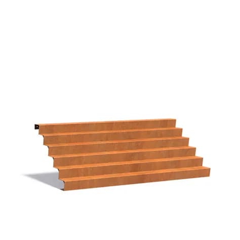 Escaliers Acier corten