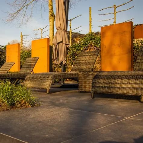 Murs Acier corten