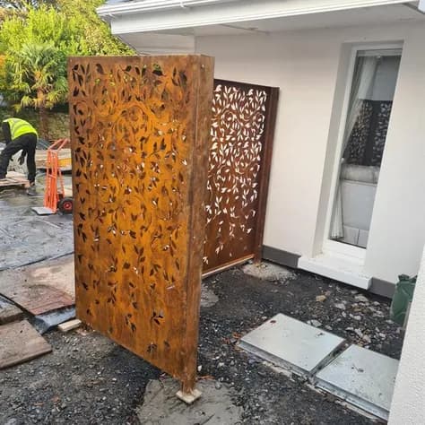 Panneau Naturel Acier corten