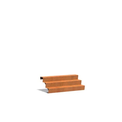 Escaliers Acier corten