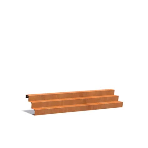 Escaliers Acier corten