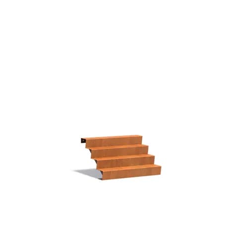 Escaliers Acier corten
