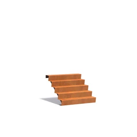 Escaliers Acier corten