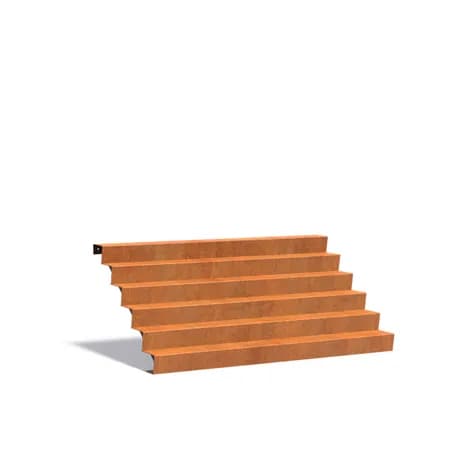 Escaliers Acier corten