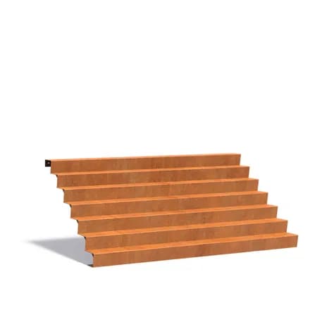 Escaliers Acier corten