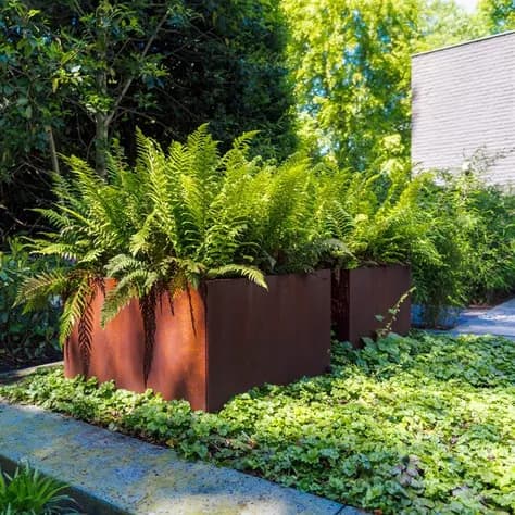 CARREZ Connect sans fond Acier corten