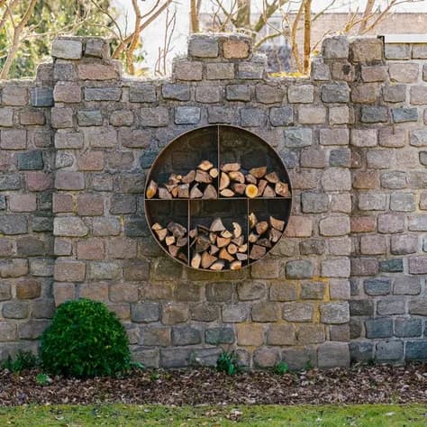LOGG ronde Acier corten