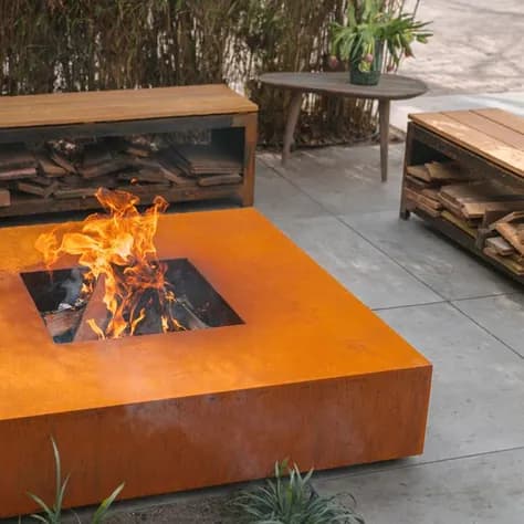 QUAD Acier corten