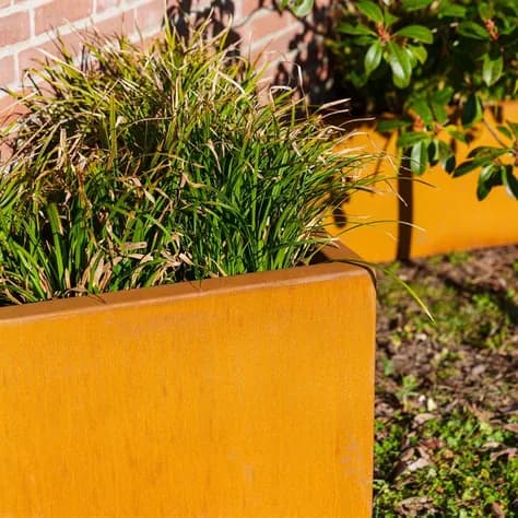 TRIANGLE Acier corten