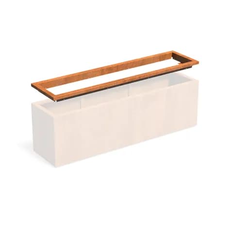 CARREZ in-lite Ready Acier corten