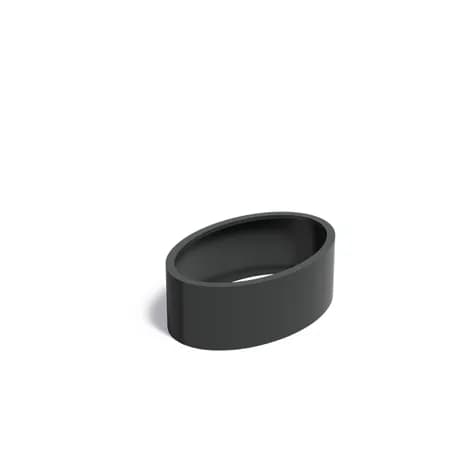 ELLIPSE Sans fond Aluminium