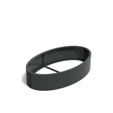 ELLIPSE Sans fond Aluminium