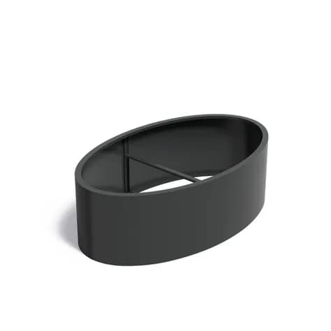 ELLIPSE Sans fond Aluminium
