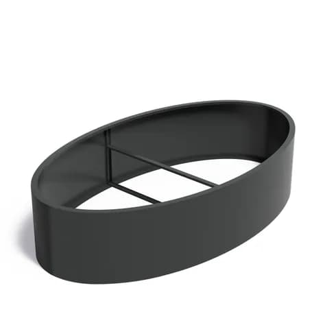 ELLIPSE Sans fond Aluminium