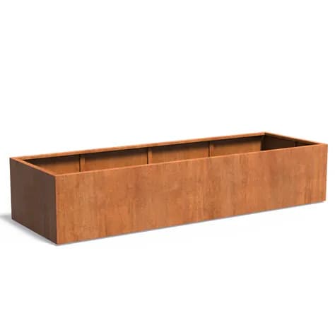 CARREZ avec fond Acier corten