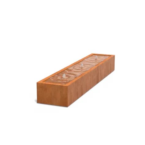 Tables d'eau standard Acier corten
