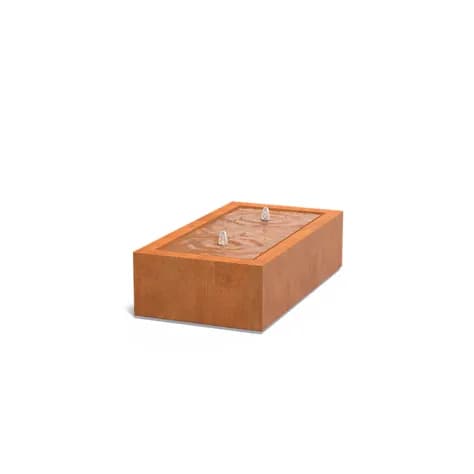 Tables d'eau standard Acier corten