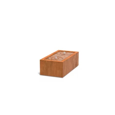 Tables d'eau standard Acier corten
