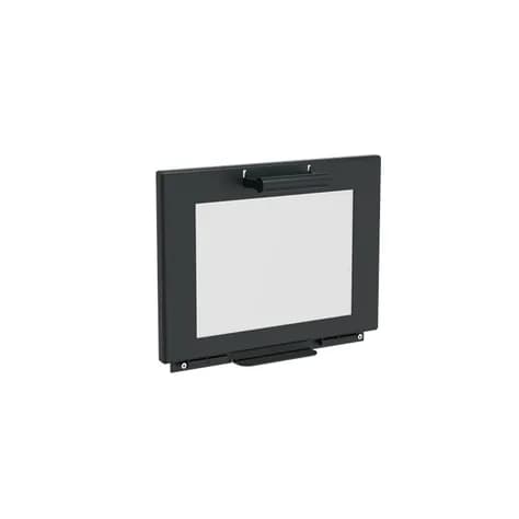 Porte pour cheminée à l'extérieur Acier enduit