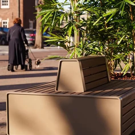 STORR avec double banc Aluminium