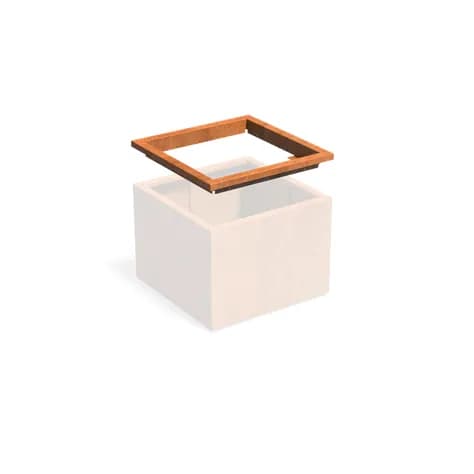 CARREZ in-lite Ready Acier corten