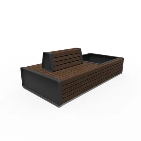 STORR avec double banc Aluminium
