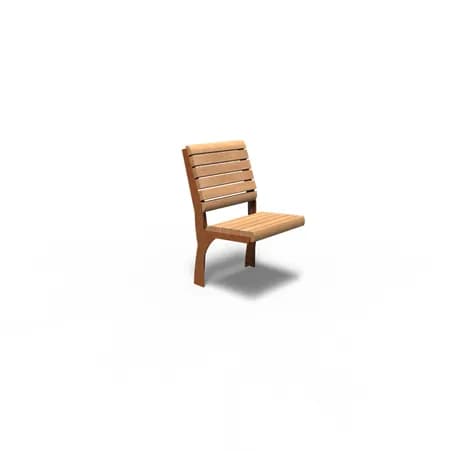 GRO avec dossier Acier corten