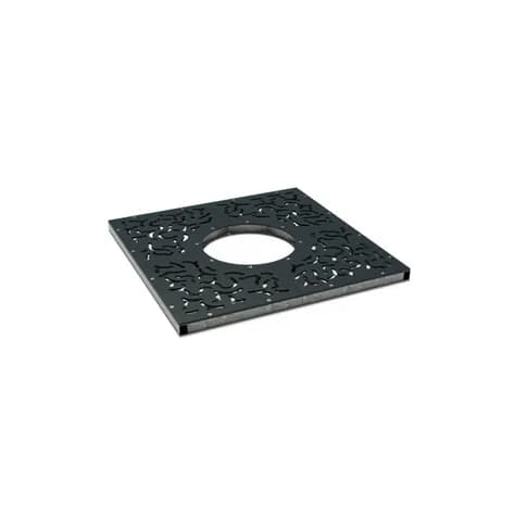 Grilles d'arbres carré 1200 Acier enduit