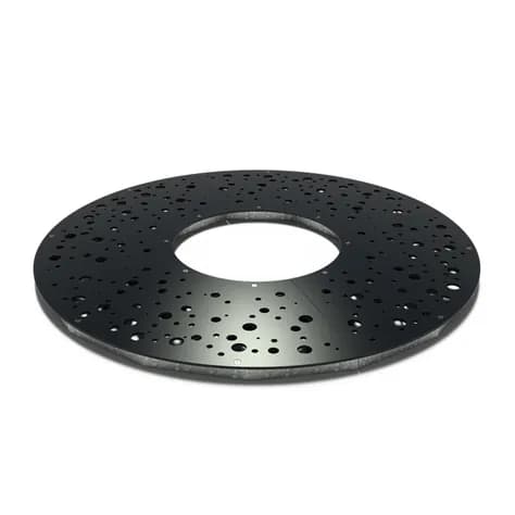 Grilles d'arbres ronde 1800 Acier enduit