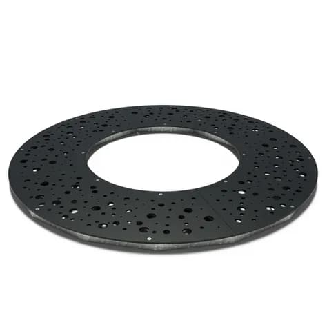 Grilles d'arbres ronde 1950 Acier enduit