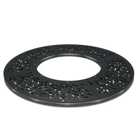 Grilles d'arbres ronde 1950 Acier enduit
