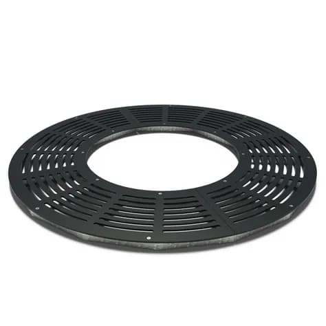 Grilles d'arbres ronde 1950 Acier enduit