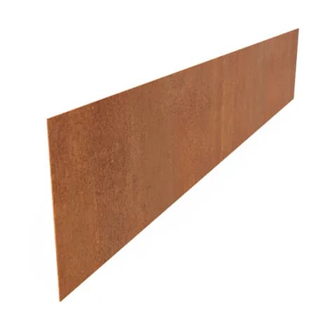 Bordure de jardin bord supperieur droit  Acier corten