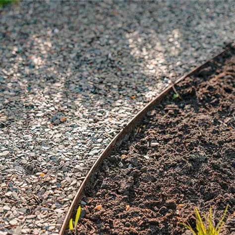 Bordure de jardin bord supperieur droit  Acier corten