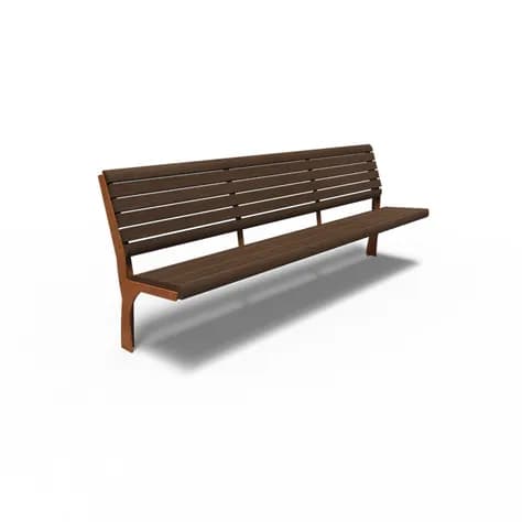 GRO avec dossier Acier corten