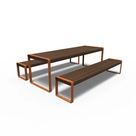 STORR set de pique-nique Acier corten