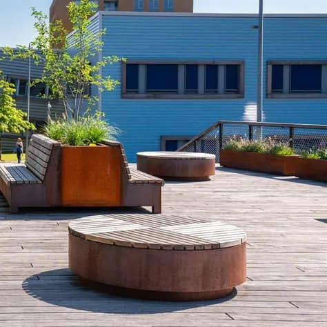 AROS avec double banc Aluminium