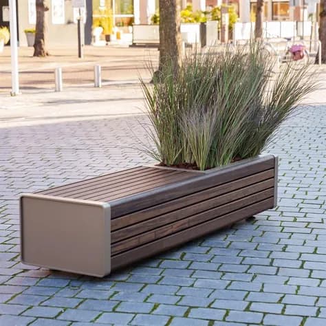 STORR avec canapé simple Acier corten