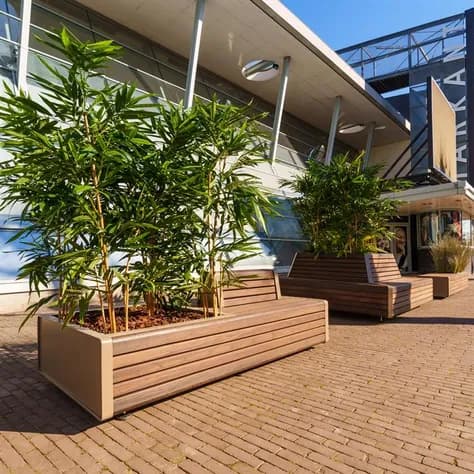 STORR avec double banc Aluminium
