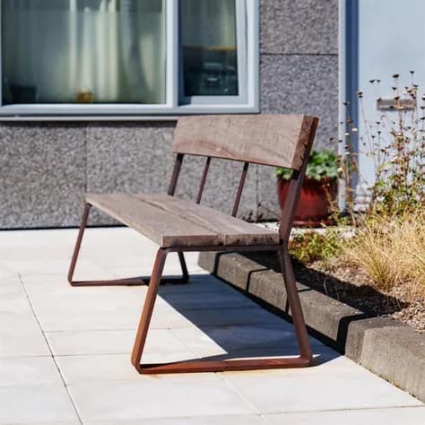 MIO avec dossier Acier corten