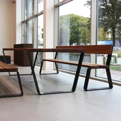 MIO Les Table Acier corten