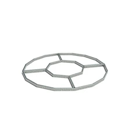 Cadre grilles d'arbres ronde Acier galvanisé